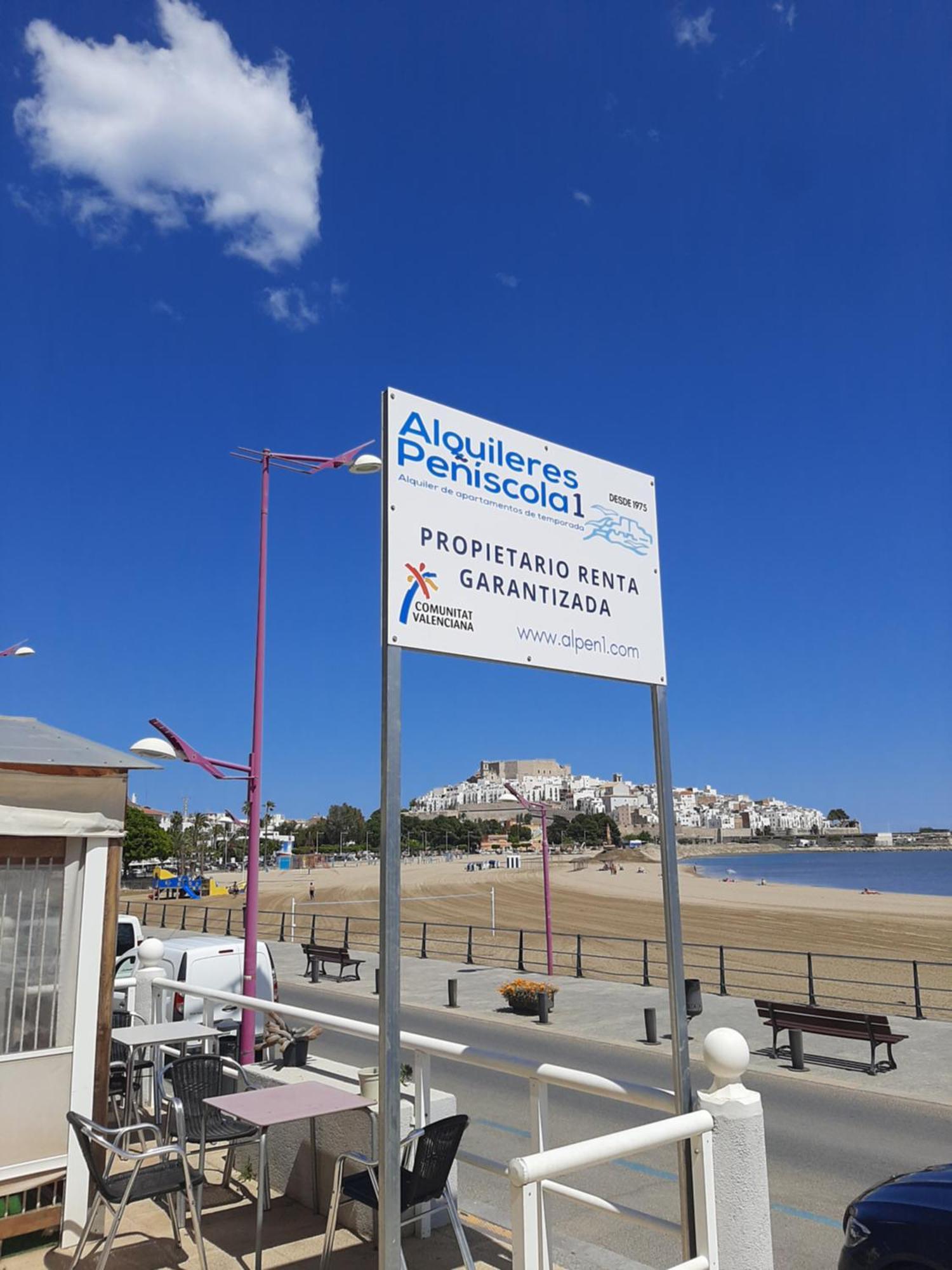 Апартаменти Alpen1 Peniscola Playa 1Era Linea Екстер'єр фото